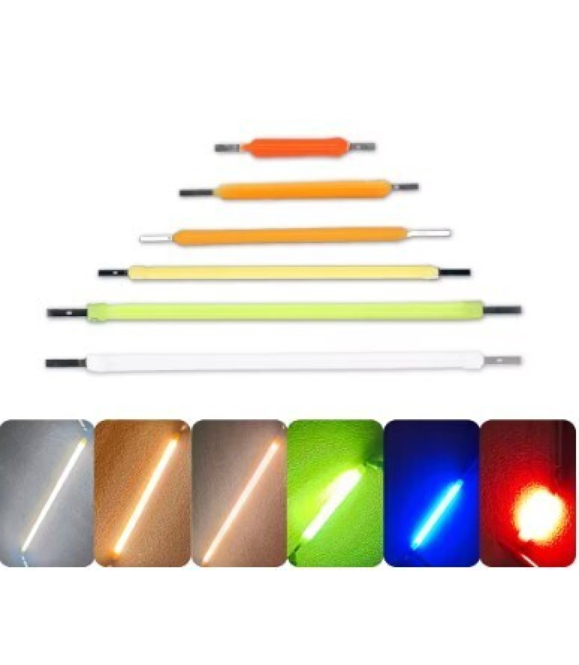 34_1.jpg 1 PCS Warm white 3V 38mm LED Filament Multicolor COB EDISON Bulb