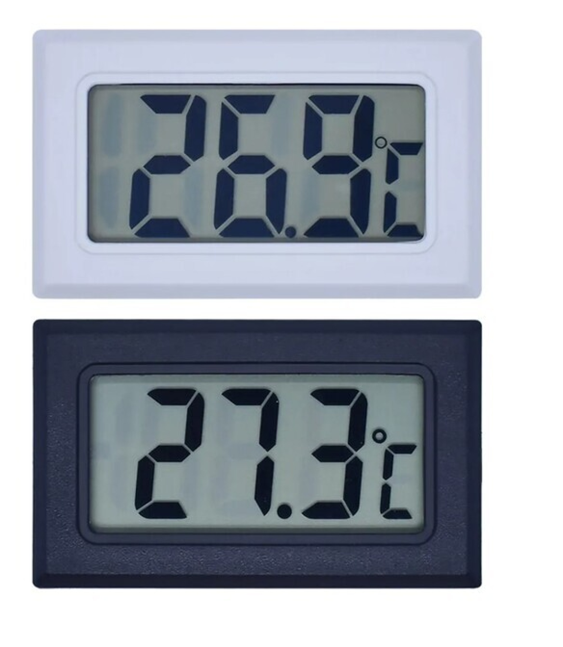 Black Digital display electronic thermometer with Probe 1M