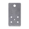 MATTE WHITE Drilled Enclosure for PedalPCB 4 Knob Type 1