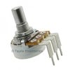 200K OHM Linear Taper Potentiometer PCB Mount Round Shaft Dia: 6.35mm