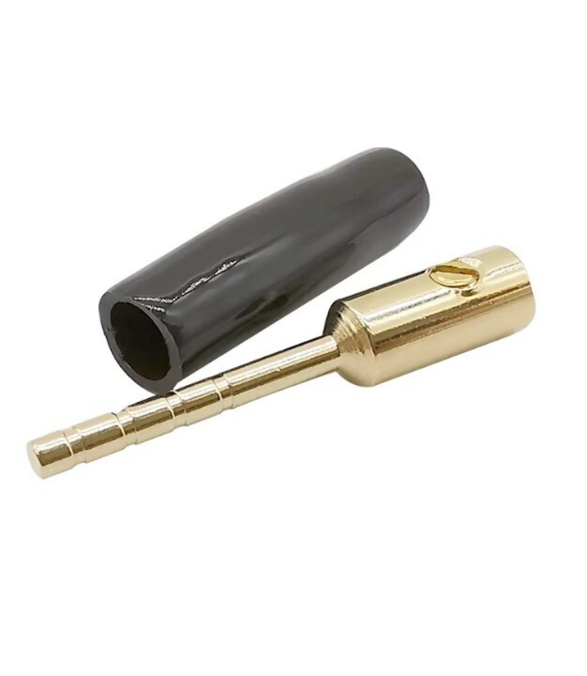 442.jpg 2mm Black Tip Banana Pin Plug Connector