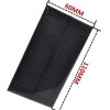 Solar Panel for cellular phone charge 1W 5V 110x60mm
