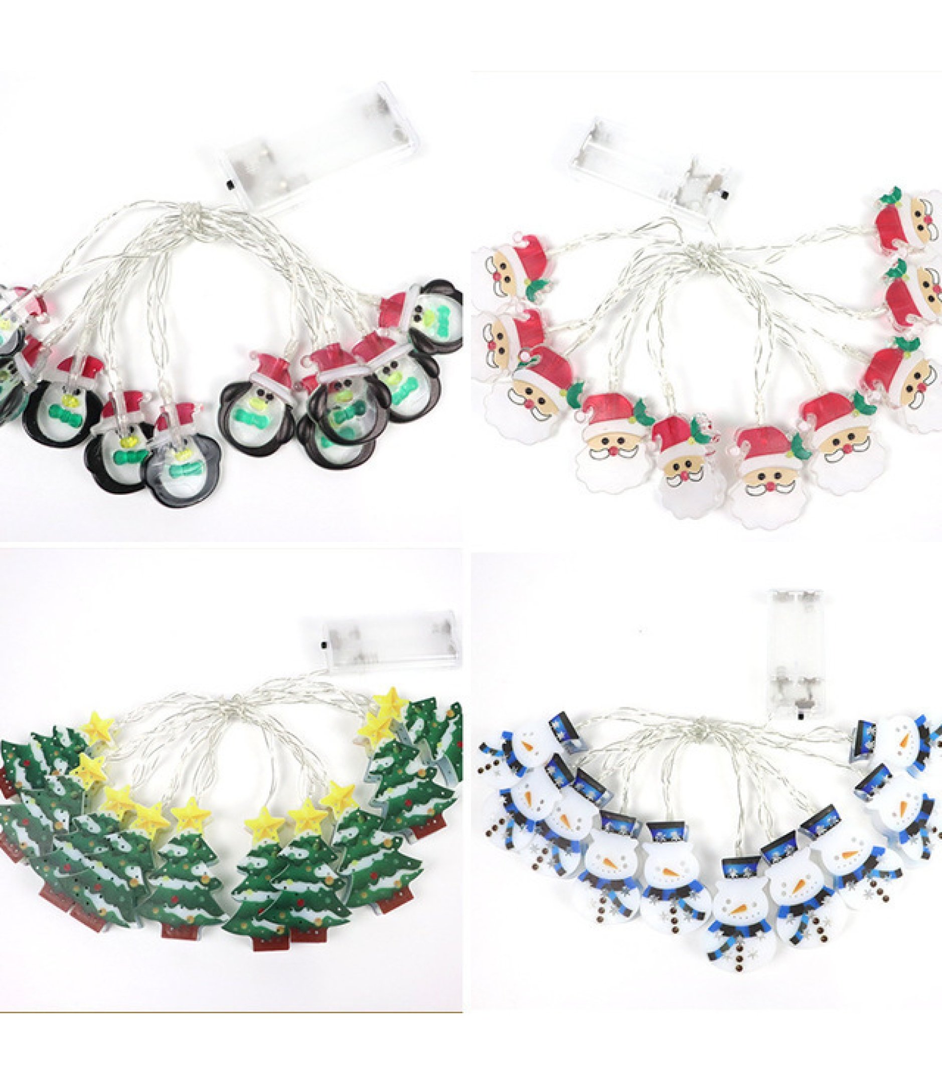 1.5M 10LED Santa Claus Decoration Christmas Lights IP65