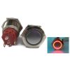 illumination Red LED Ring Metal Waterproof Push Button Switch Momentary 19mm