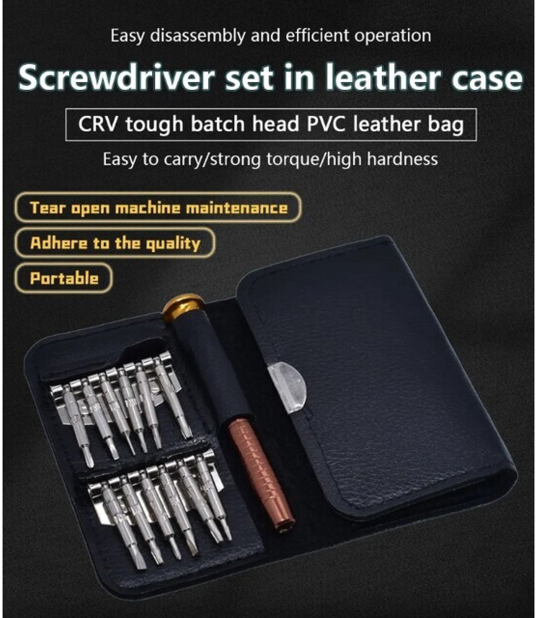 Multi-function 24 In 1 Torx Screwdriver Tools