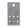 MATTE BLACK Drilled Enclosure for PedalPCB 5 Knob Type 1