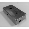 TYPE 1 DRILLED 1590B WHITE ENCLOSURE WITH SIDE AND TOP JACKS