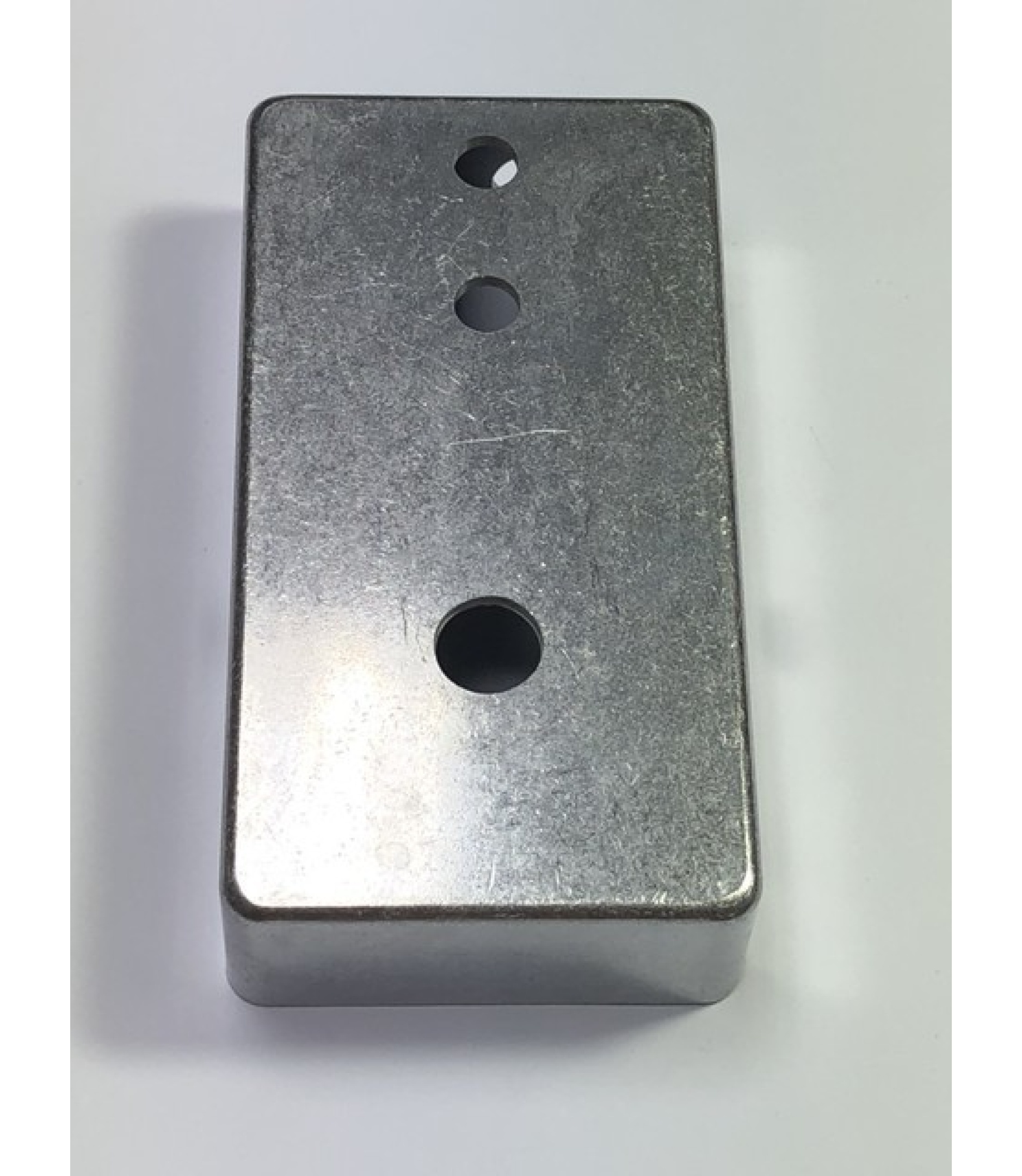 TYPE 2 DRILLED 1590B BLACK ENCLOSURE WITH SIDE AND TOP JACKS