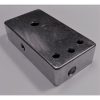 TYPE 3 DRILLED 1590B BLACK ENCLOSURE WITH SIDE AND TOP JACKS