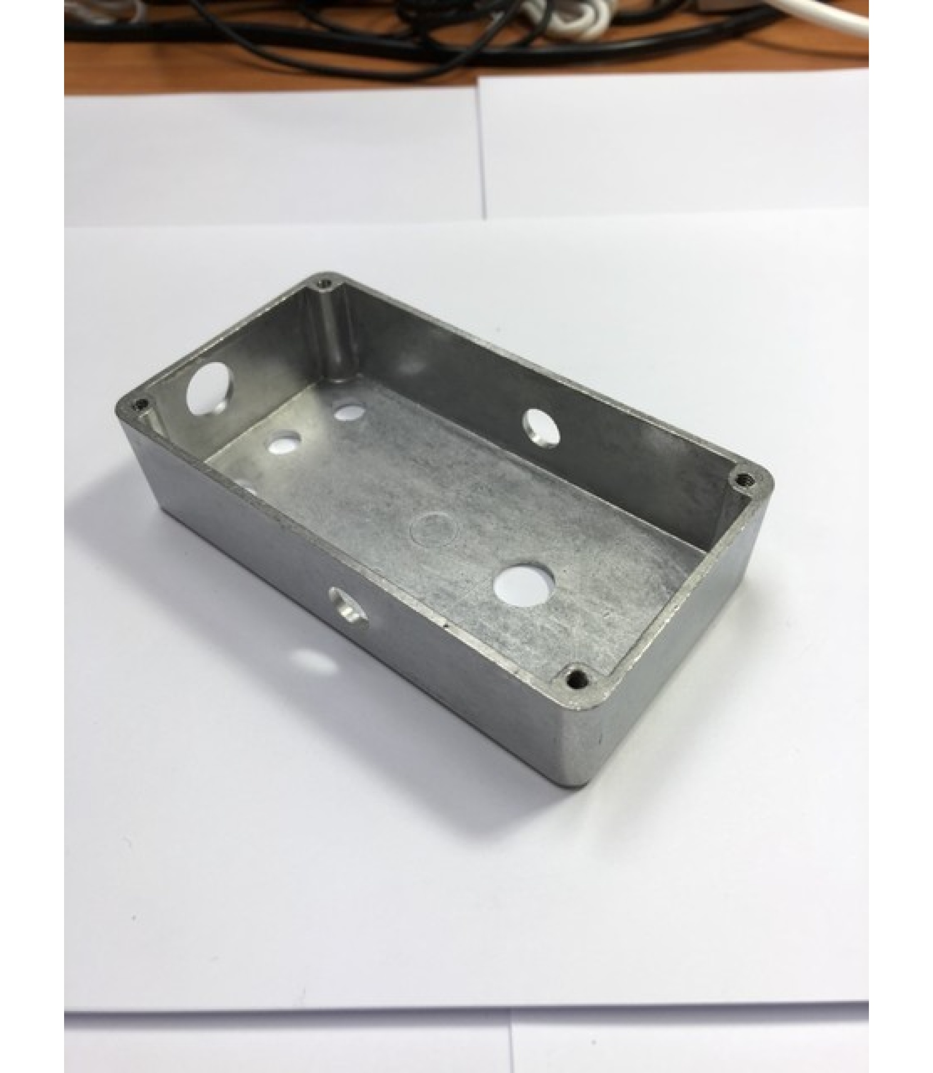 TYPE 3 DRILLED 1590B BARE ENCLOSURE WITH SIDE AND TOP JACKS