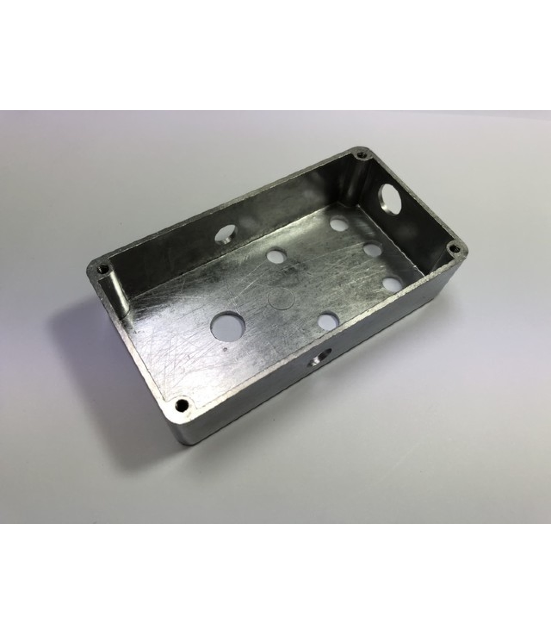 TYPE 5 DRILLED 1590B BLACK ENCLOSURE WITH SIDE AND TOP JACKS