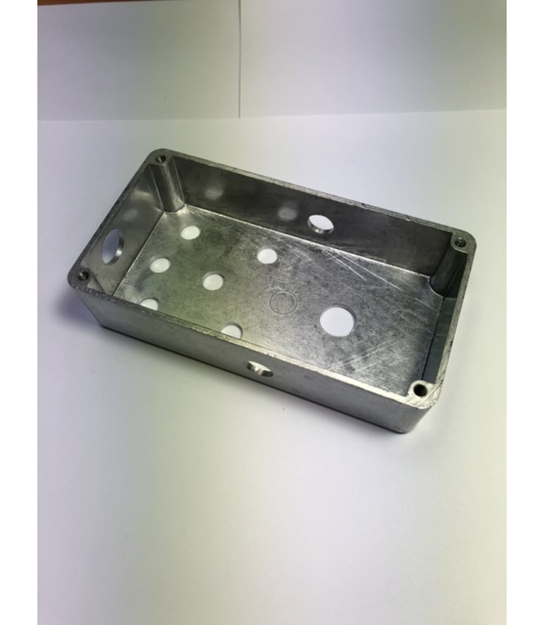 TYPE 6 DRILLED 1590B BLACK ENCLOSURE WITH SIDE AND TOP JACKS