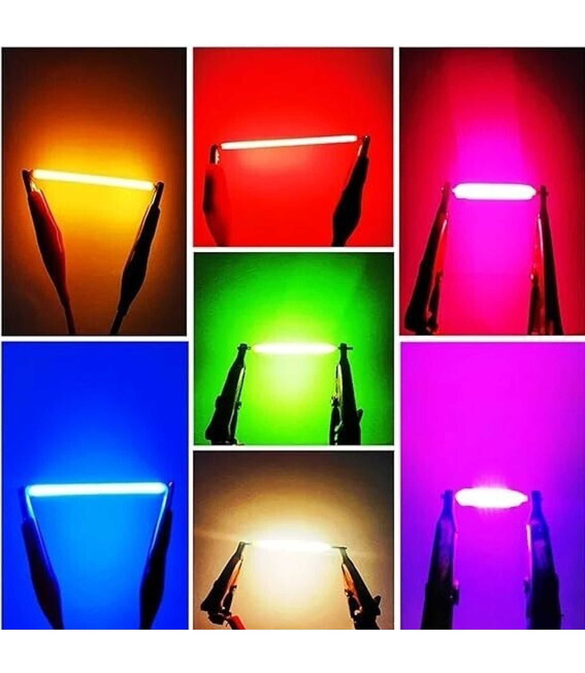 52_3.jpg 1 PCS Green 3V 38mm LED Filament Multicolor COB EDISON Bulb