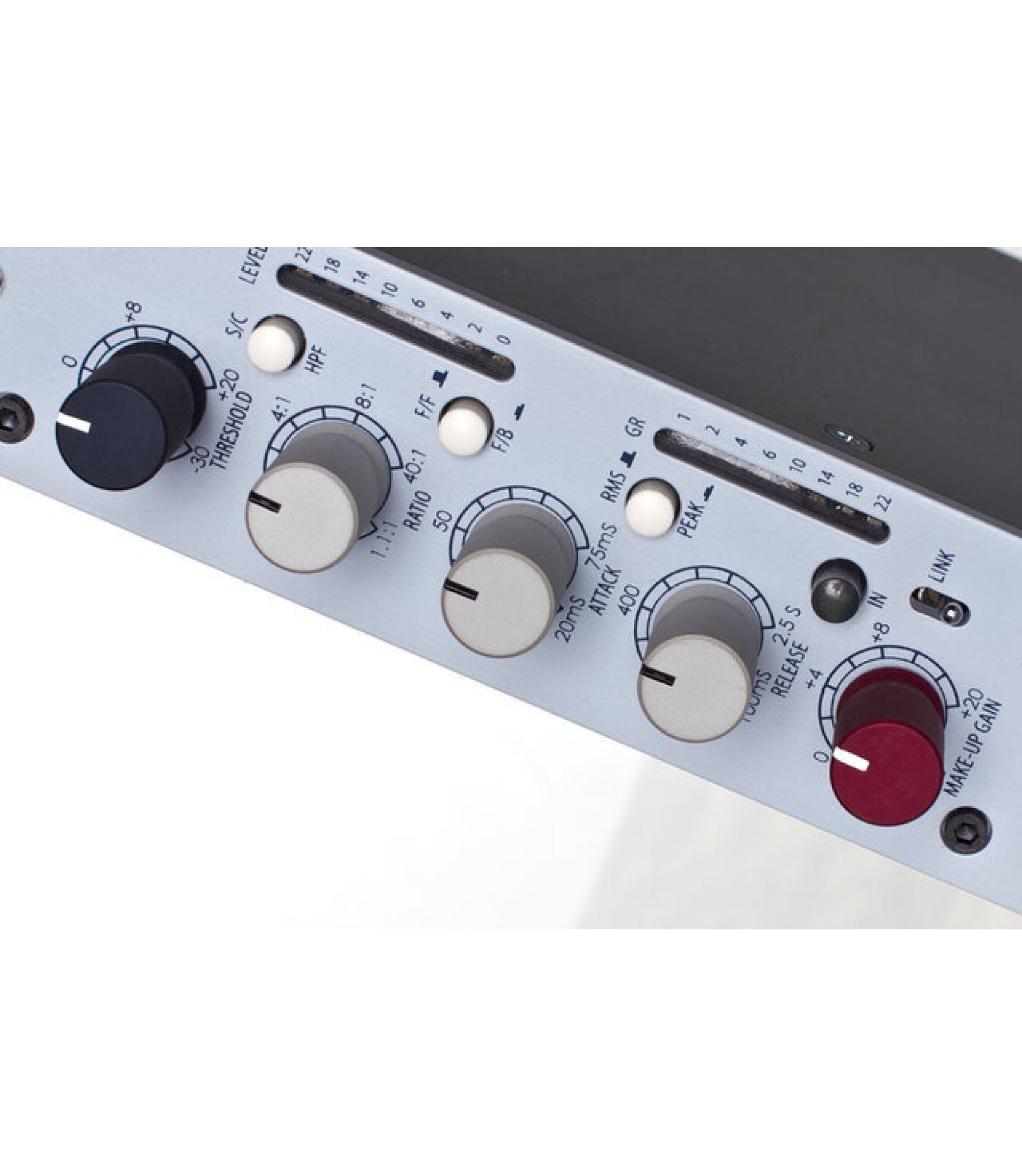 Rupert Neve Black knob 16x17mm D shaft 6x4.5mm