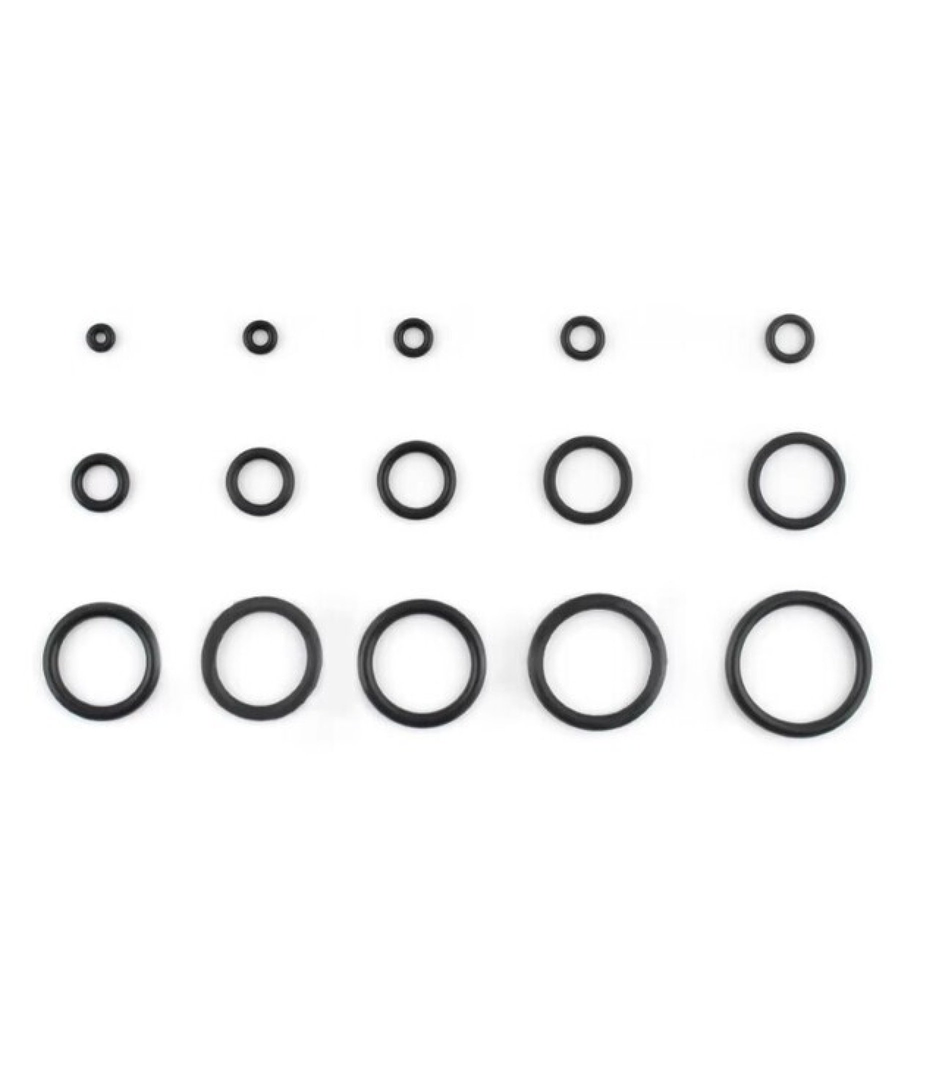 55_12.jpg 200PCS O ring Black color Silicone Rubber Kit Set