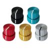 Red Guitar Aluminum Alloy Dual Concentric Control Knobs 19x20mm
