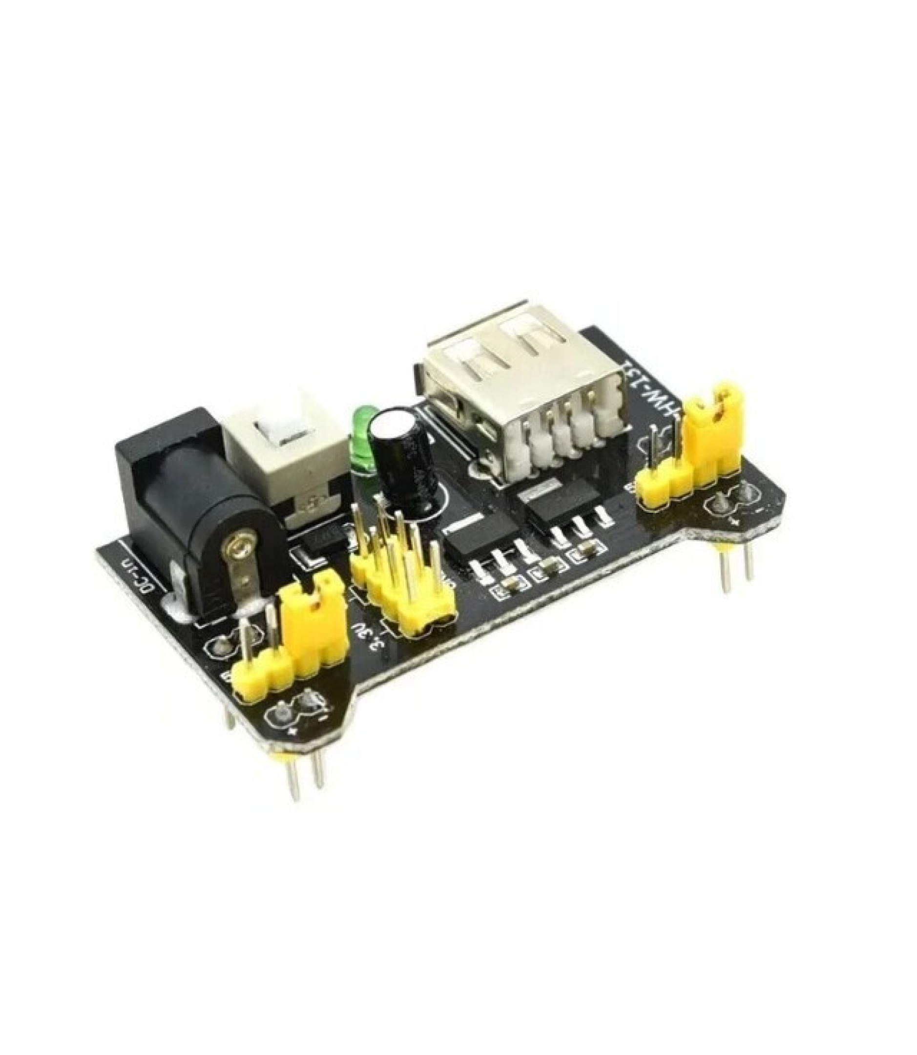 Breadboard Power Supply Module Black