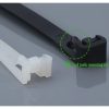 Removable Black Nylon Cable Ties 8mm 200mm 100PCS