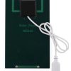 Solar Panel for cellular phone charge USB INTERFACE 5W 5V 88x142mm