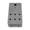 MATTE WHITE Drilled Enclosure for PedalPCB 6 Knob Type 1
