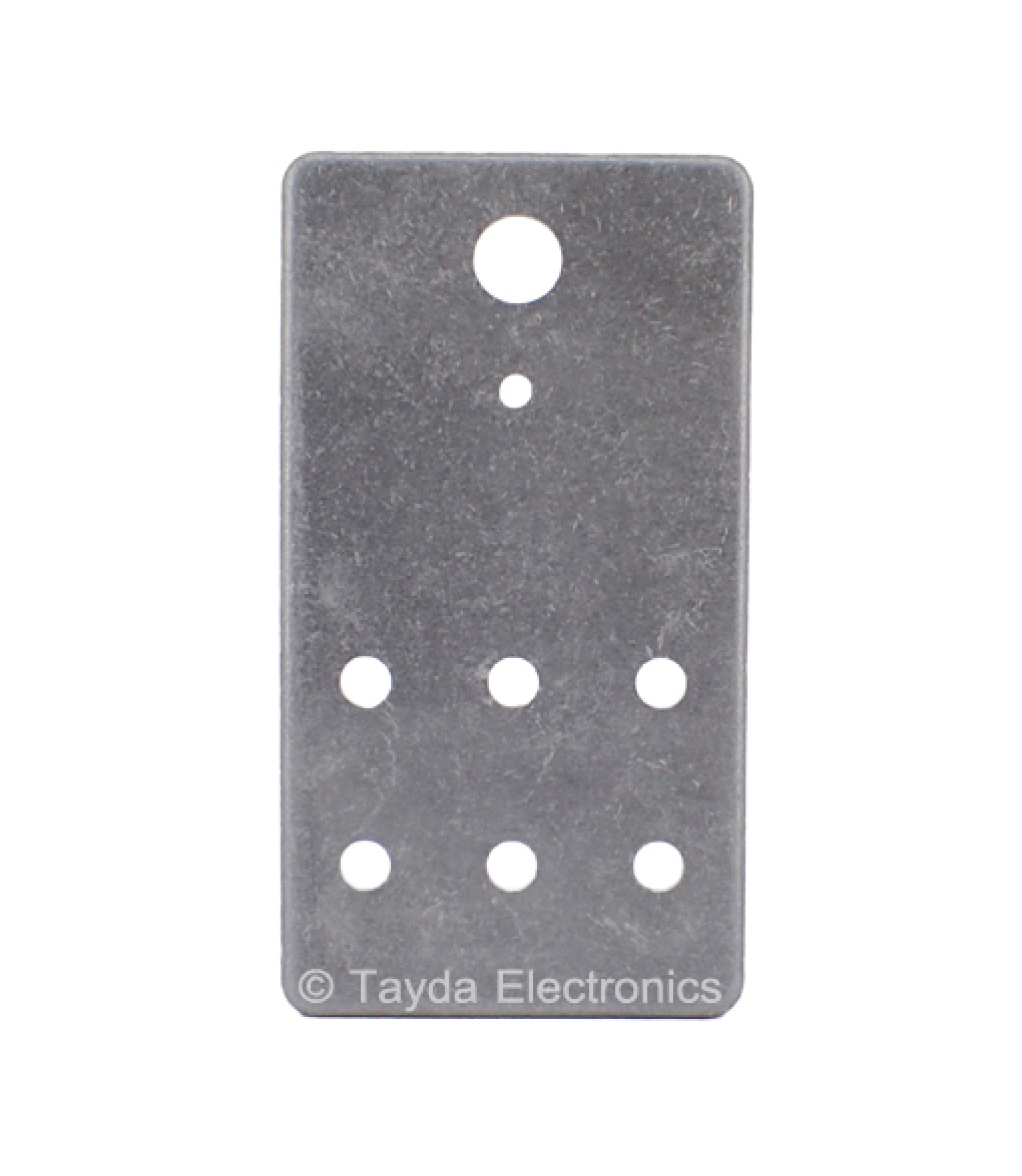 YELLOW Drilled Enclosure for PedalPCB 6 Knob Type 1