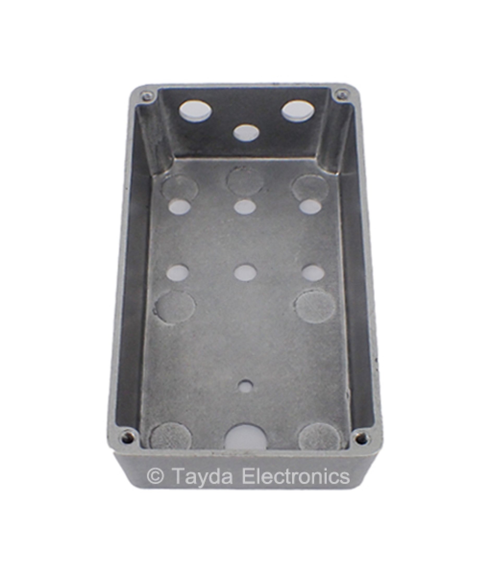 MATTE WHITE Drilled Enclosure for PedalPCB 6 Knob Type 1