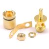 Black Gold Plated Low Profile Binding Post