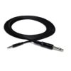 6.35mm Mono to 3.5mm Stereo connector Cable 1.5M