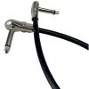 6.35mm to 6.35mm Mono Plug connector cable 30cm
