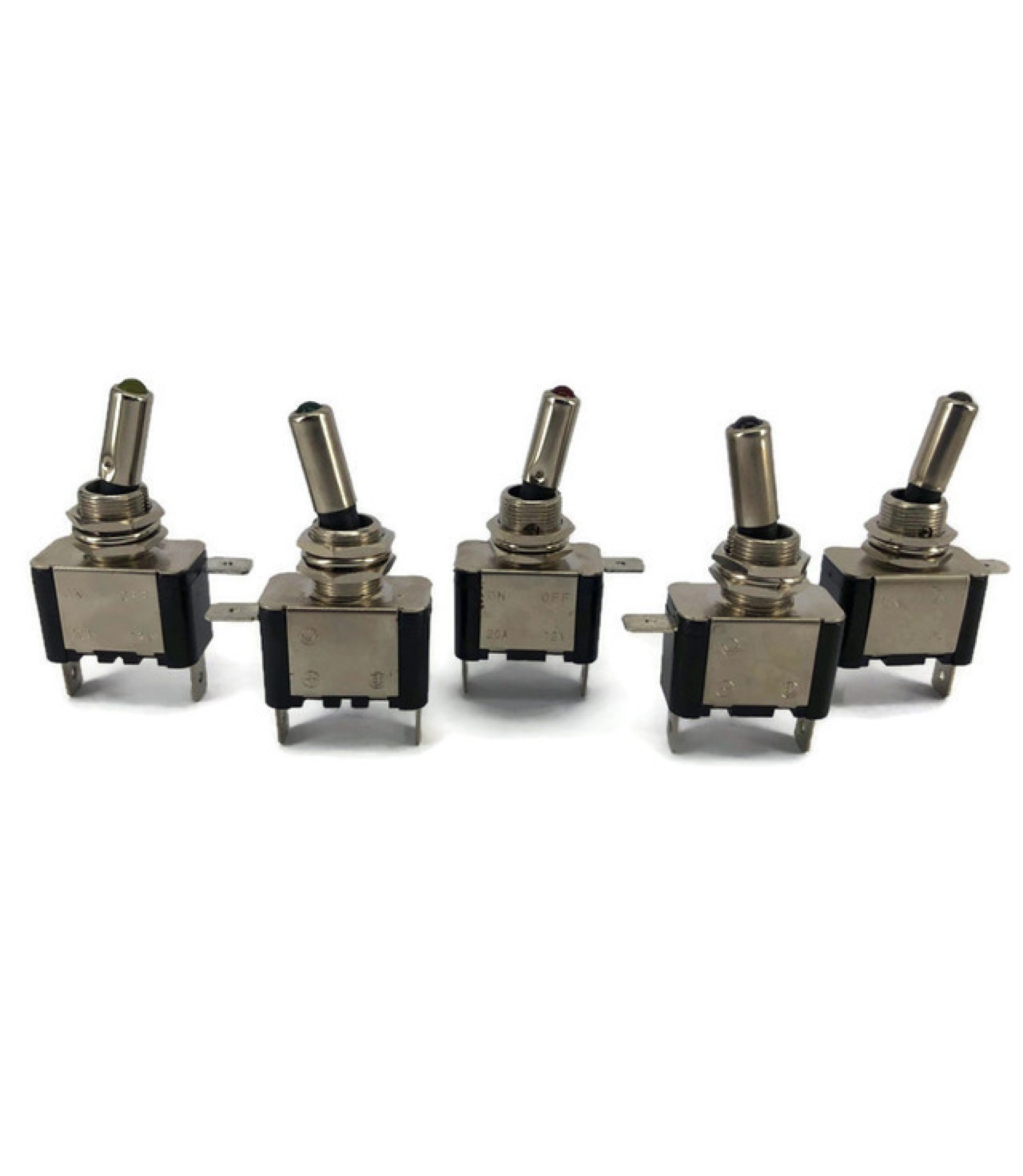 6.jpg_4.jpg Toggle Switch Aircraft SPST On-Off 12V 20A White LED