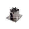3 Pin XLR Male Panel Mount Chassis Socket