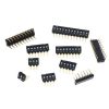 Black Dip Switch 3 Positions Gold Plated Contacts Top Actuated