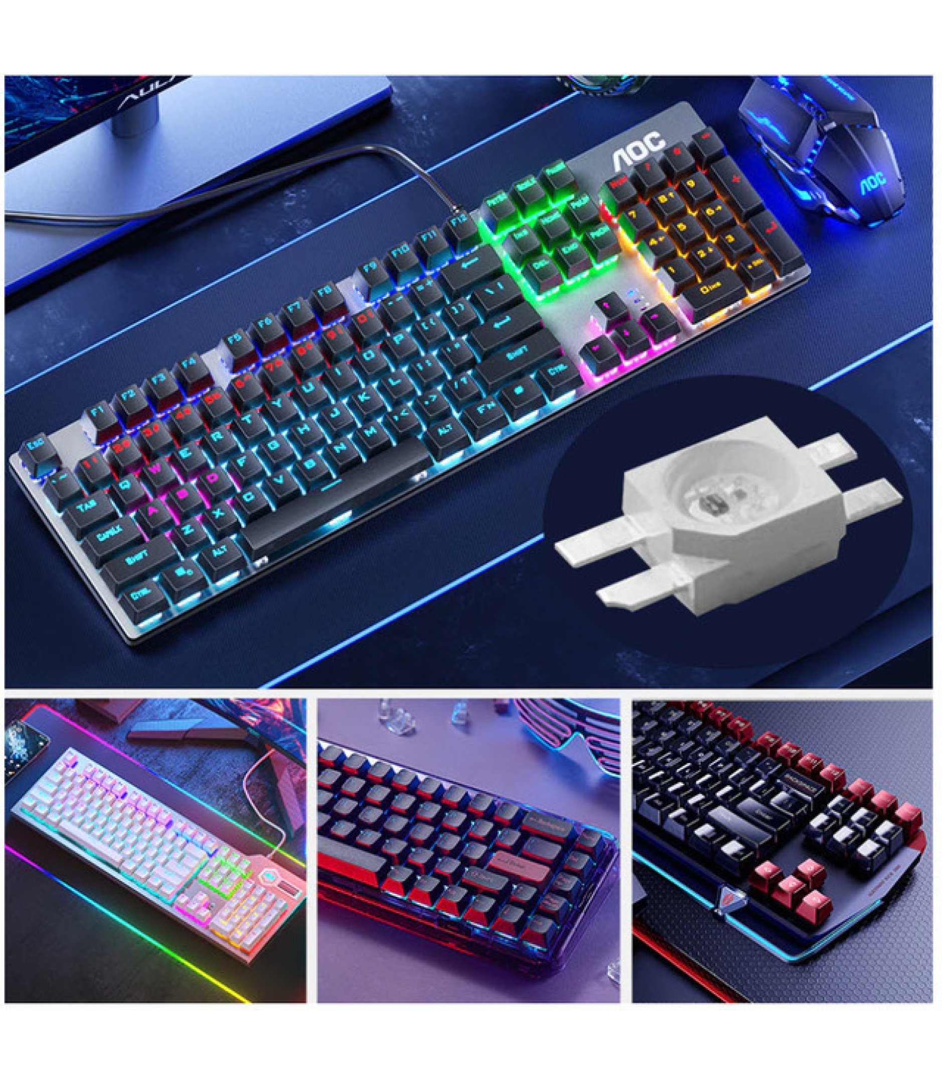 SK6812 MINI-E RGB SMD Pixel LED Chip Full Color 5VDC