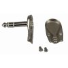 6.35mm 1/4" Stereo Right Angle Metal Plug