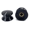 Bakelite Knob Fester RCA black 33mm Shaft 6.4mm