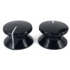 Bakelite Knob Fester RCA black 26mm Shaft 6.4mm