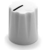 6583.jpg Knob DAVIES 1900H CLONE White Brass Insert