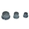KN8C Black Knob 34x18mm Shaft Diameter 6.35mm