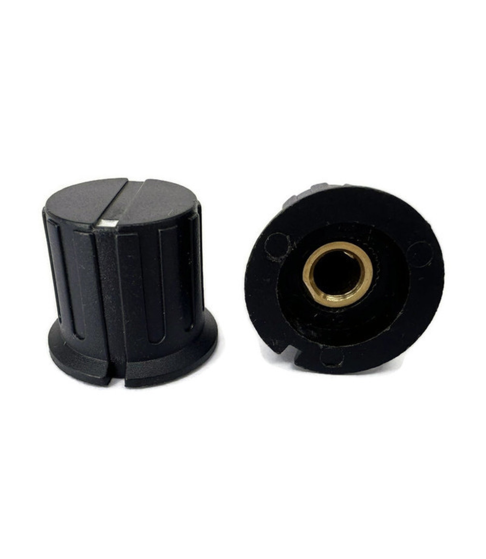 KN8D Black Knob 24x20mm Shaft Diameter 6.00mm