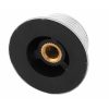 Silver Aluminum Knob 37mm with Delta Mark