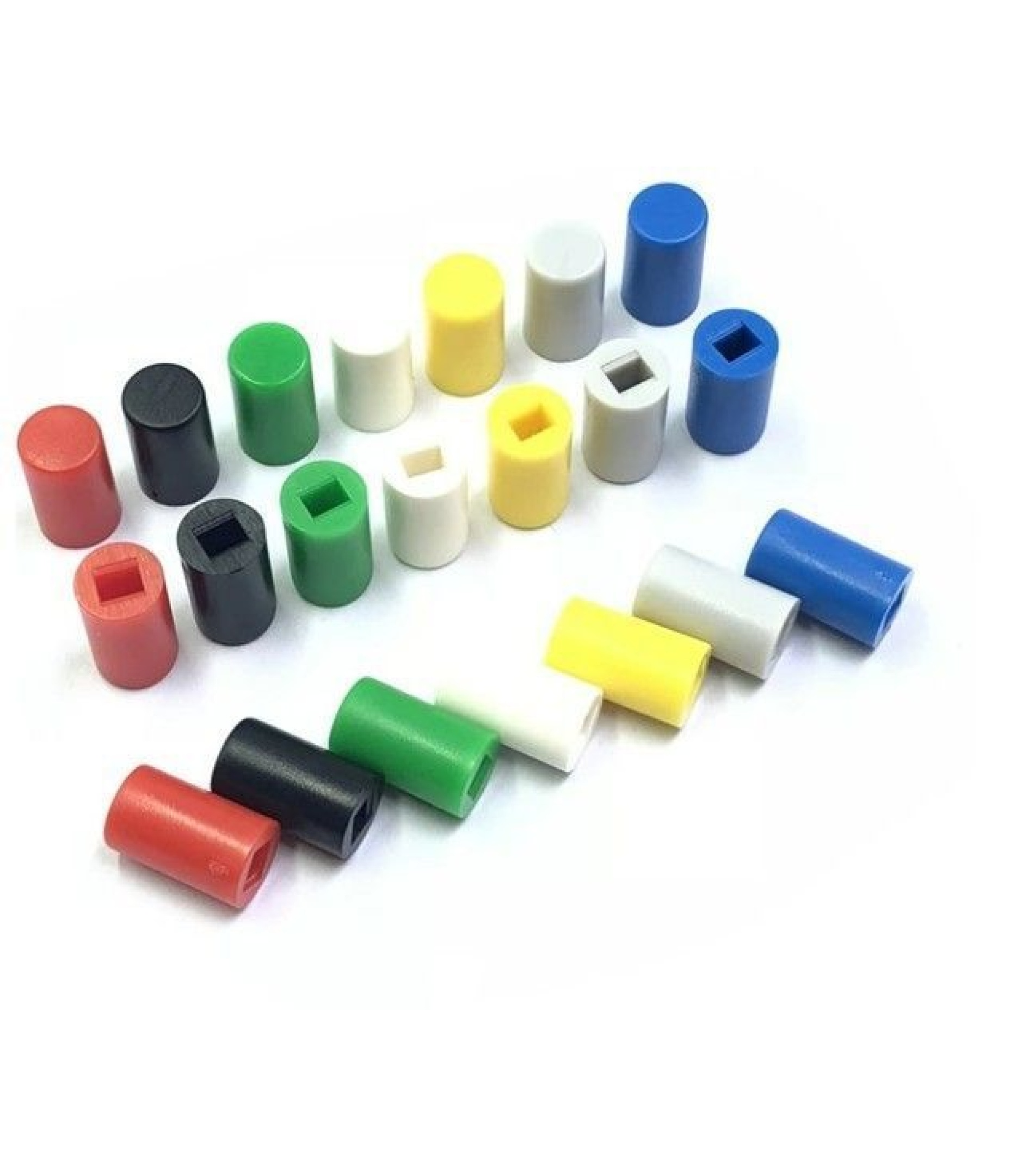 Cap Green Color 6x10mm