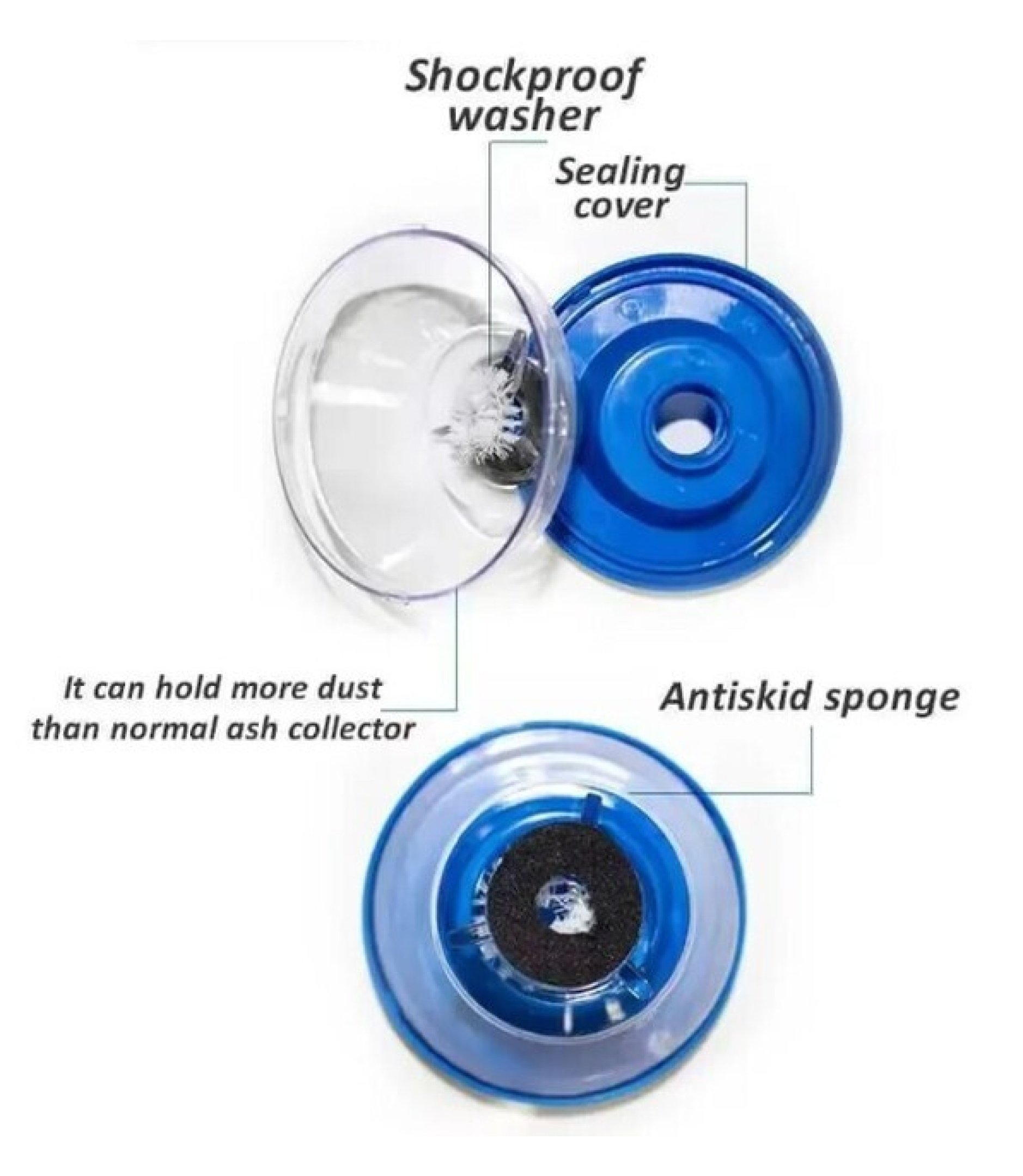 Electric drill dust cover ash bowl