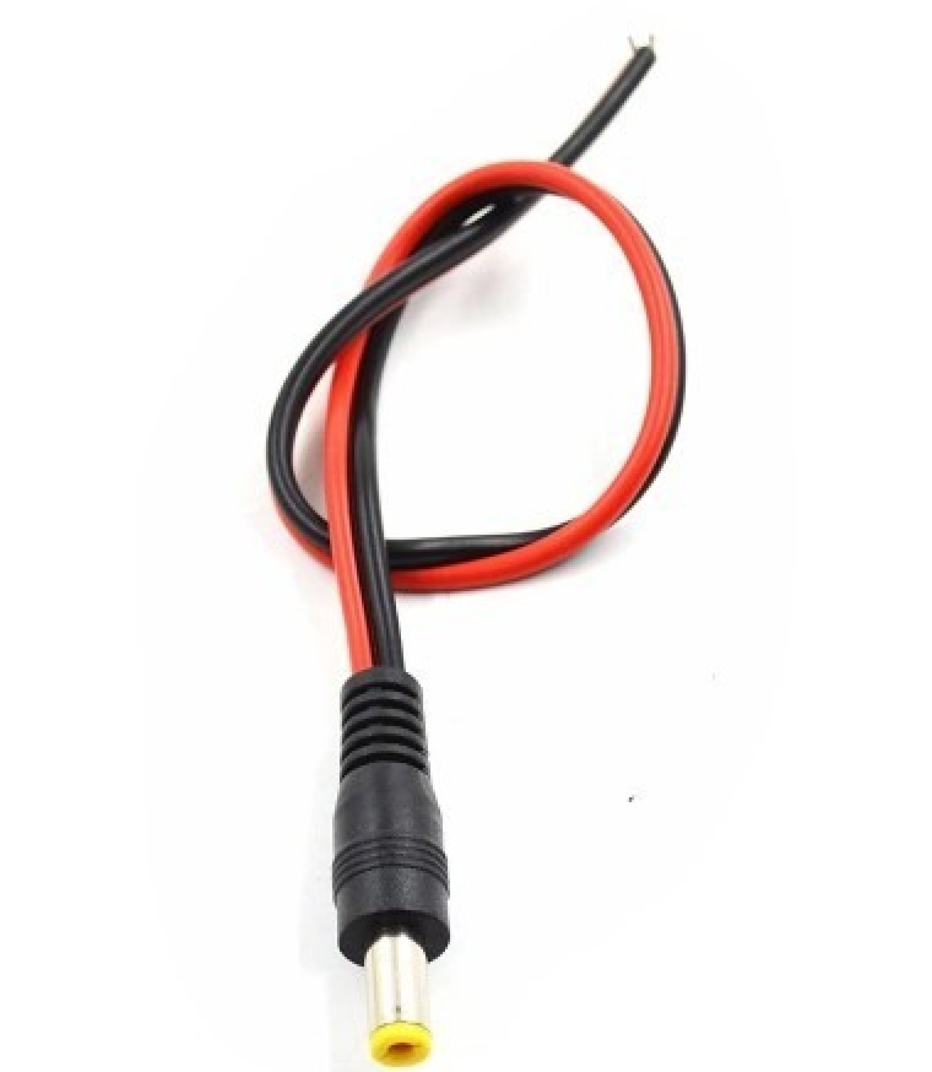 DC Power Jack 2.1x5.5mm Male With Wire Cable