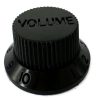 Volume Black Knob With number 1 to 10 Shaft 6x18T
