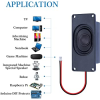1 Pair Loud Speakers 4Ω 3W 30x70mm