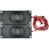 1 Pair Loud Speakers 4Ω 3W 30x70mm