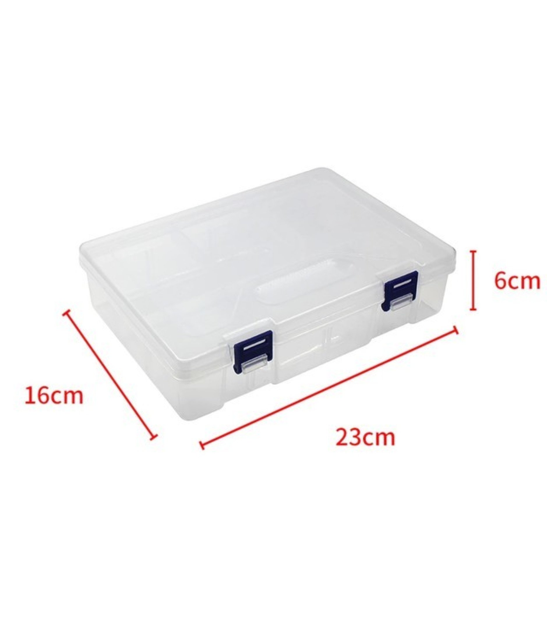 Transparent Plastic Project Box 16*23*6 cm