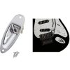 6_9.jpg Chrome Silver 6.35mm 1/4" Boat style Guitar Jack socket