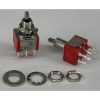 Mini Toggle Switch 1M Series DPDT On-On-On PCB Pin Short Lever