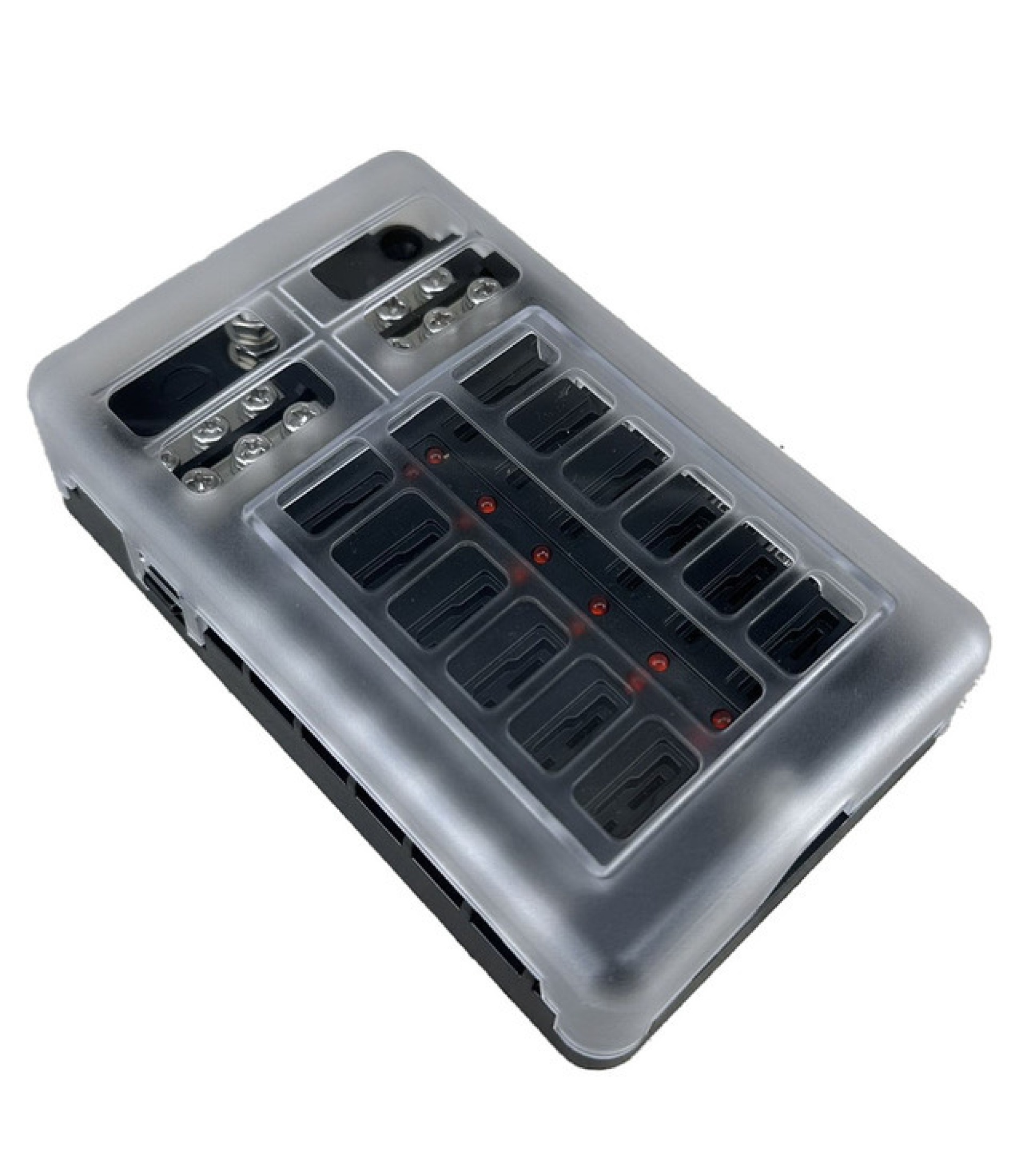 12 Way Block With Negative Bus Blade Fuse Block FB-1714